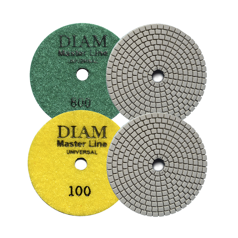 Алмазные гибкие шлифовальные круги DIAM MASTER LINE Universal(мокрая/сухая)