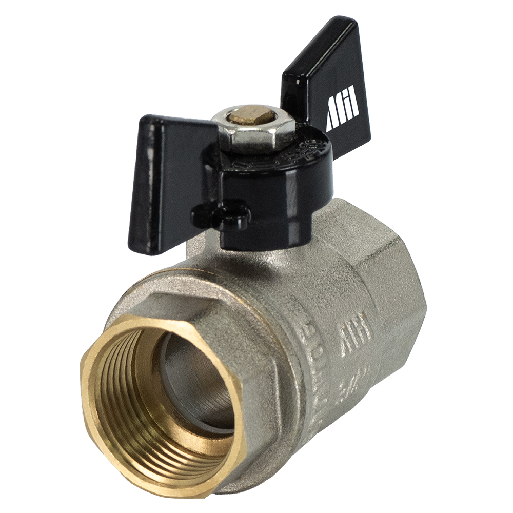 Кран шаровый  г/г бабочка Millennium 3/4"