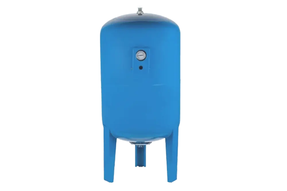 Гидроаккумулятор UNIPUMP 300л вертикальный, с манометром (нижнее подключение)