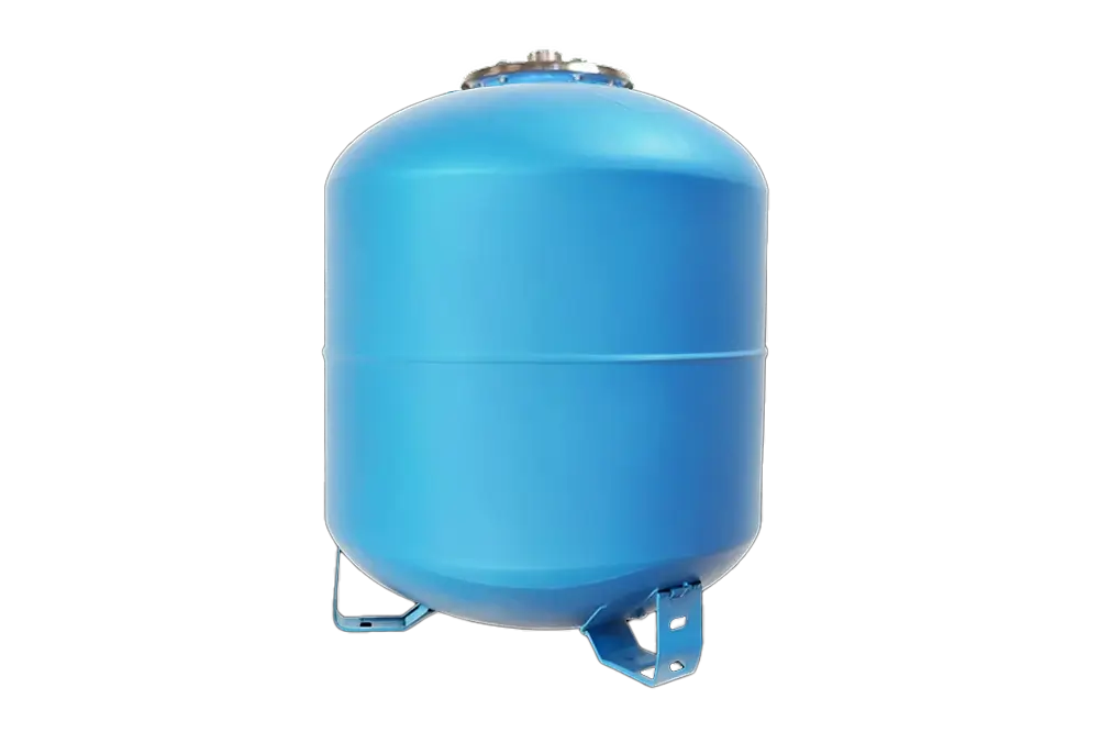 Гидроаккумулятор UNIPUMP 80л вертикальный (фланец - нерж. сталь, верхнее подключение)