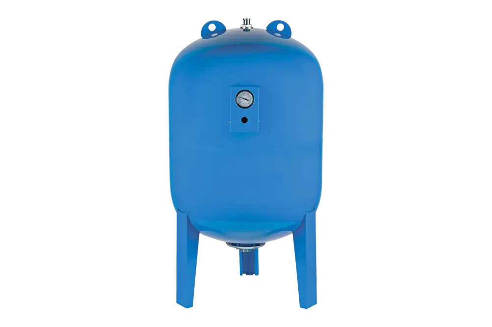 Гидроаккумулятор UNIPUMP 150л вертикальный, с манометром (нижнее подключение)