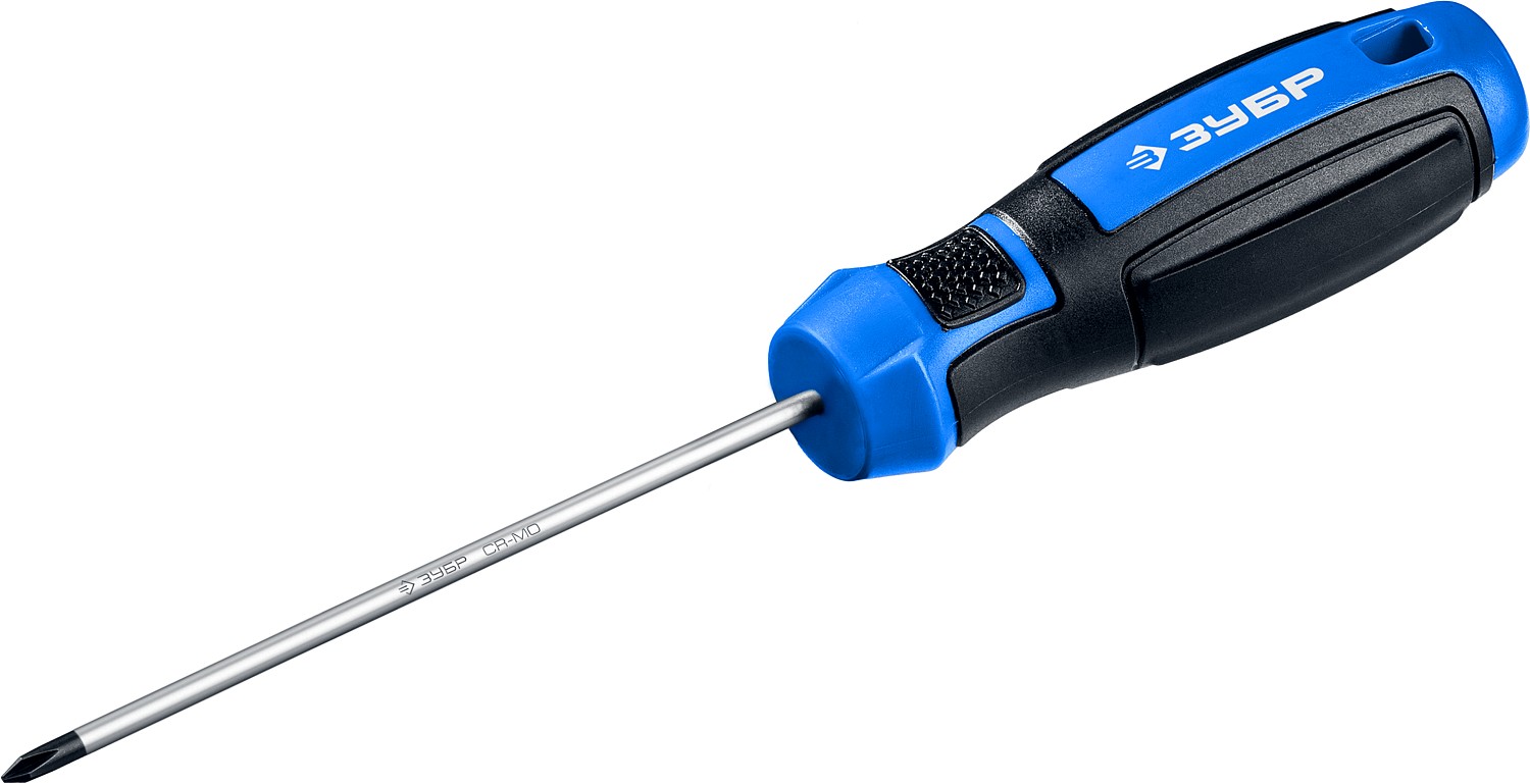 ЗУБР PH0 x 100 мм, отвёртка, Профессионал (25232-0)