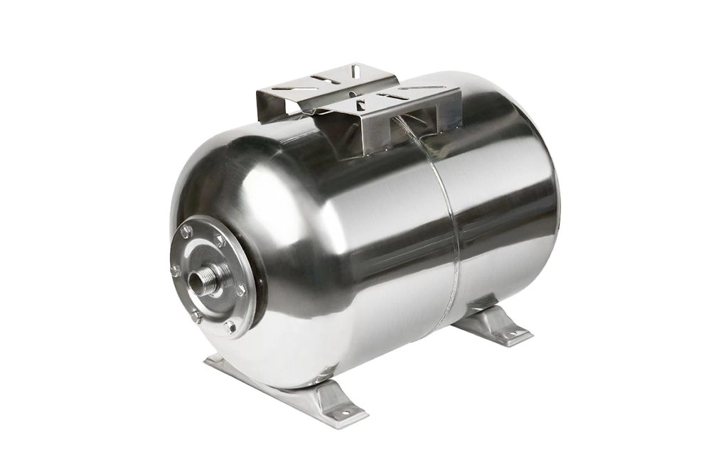 Гидроаккумулятор UNIPUMP 50л (нерж.) горизонтальный