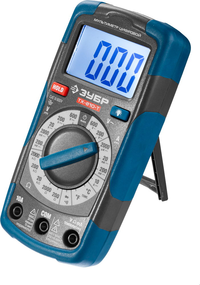 ЗУБР ТХ-810-Т Цифровой мультиметр (59810)