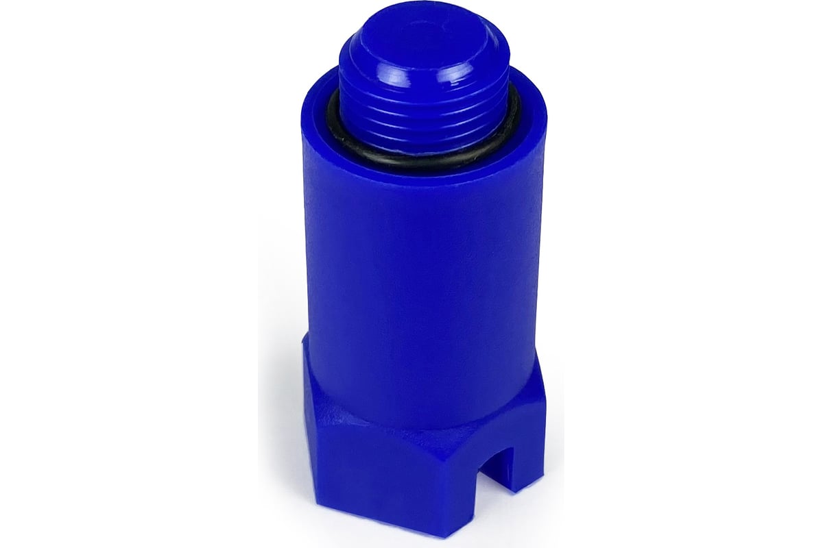 Заглушка длинная синяя 1/2"