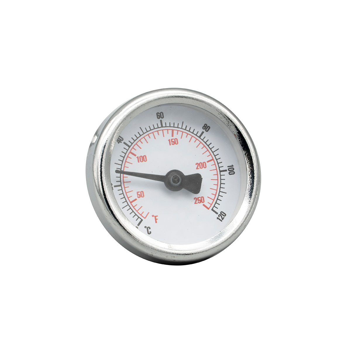 Термометр диаметр 40 мм, с пружинной клипсой