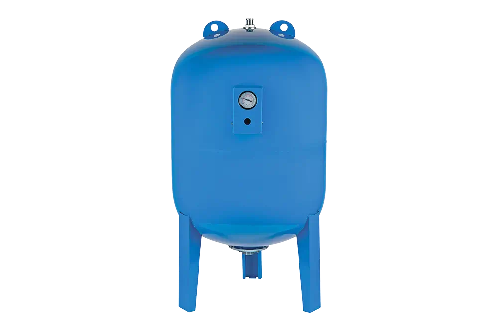 Гидроаккумулятор UNIPUMP 200л вертикальный, с манометром (нижнее подключение)