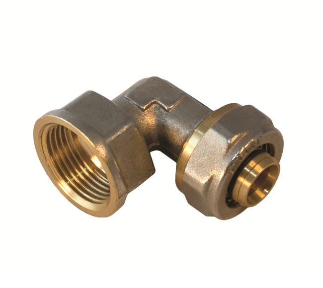 Фитинг обжимной угольник Millennium 26 ц-3/4"в