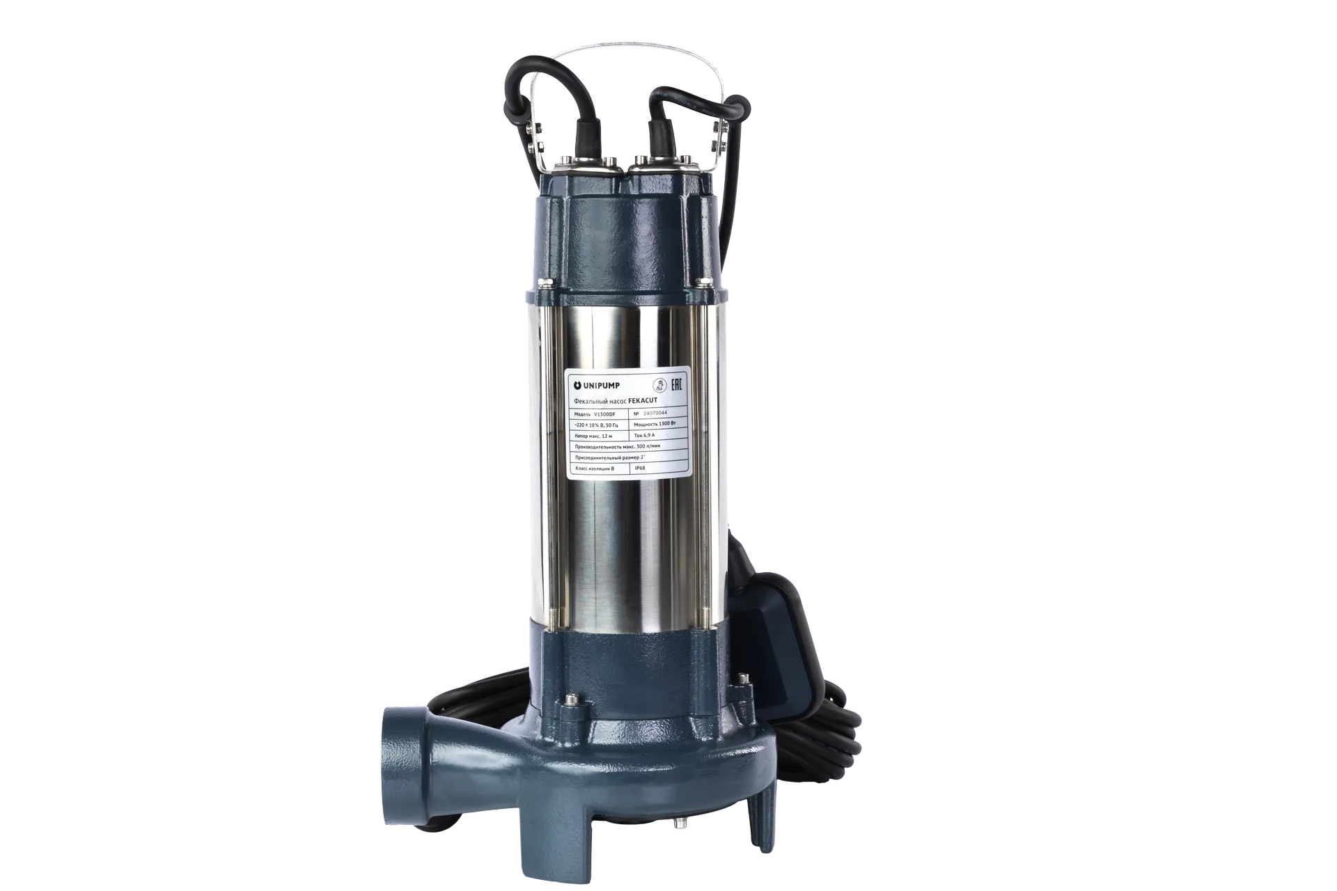 Насос фекальный UNIPUMP FEKACUT V1300DF