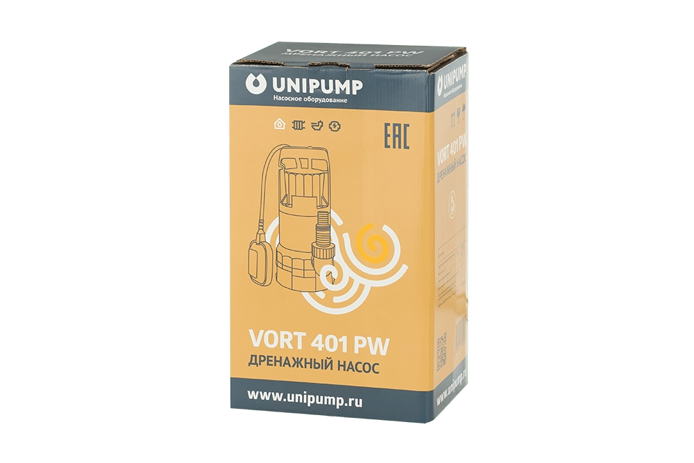 Дренажный насос UNIPUMP VORT 401 PW