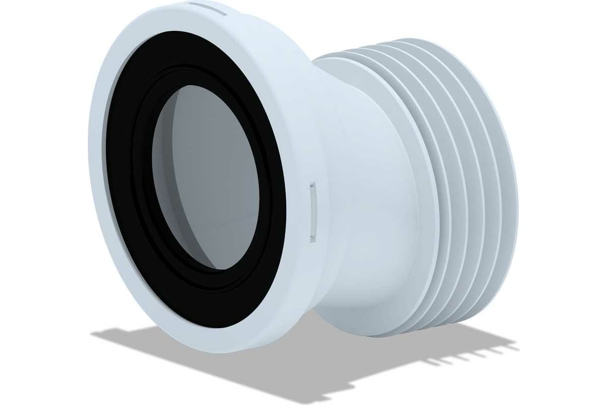 Эксцентрик жесткий ВК 100/114х40, белый,АНИ W0420