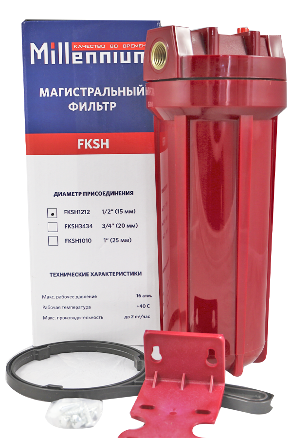 Колба фильтр для горячей воды 1 Millennium  FKSH1010