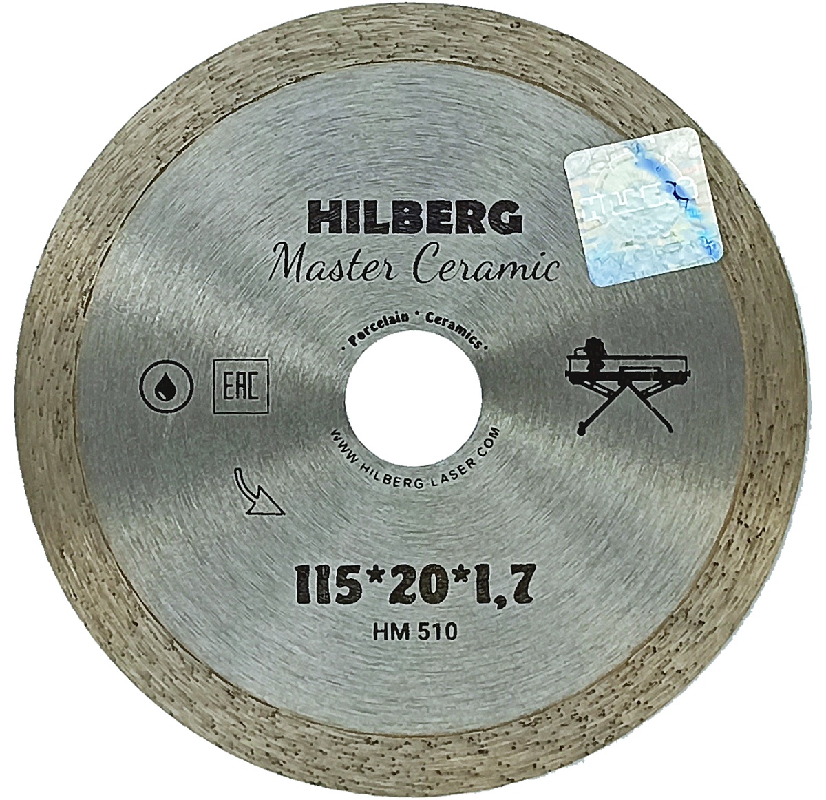 Hilberg сплошной серия Master Ceramic для Плиткорезов
