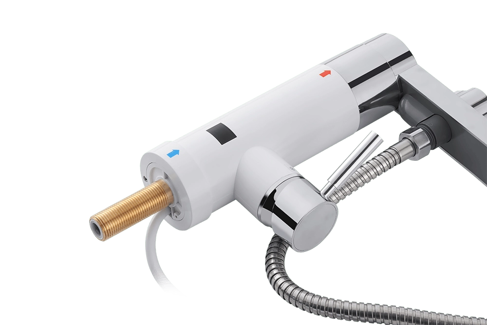 Проточный кран-водонагреватель с душевой лейкой UNIPUMP BKF-015