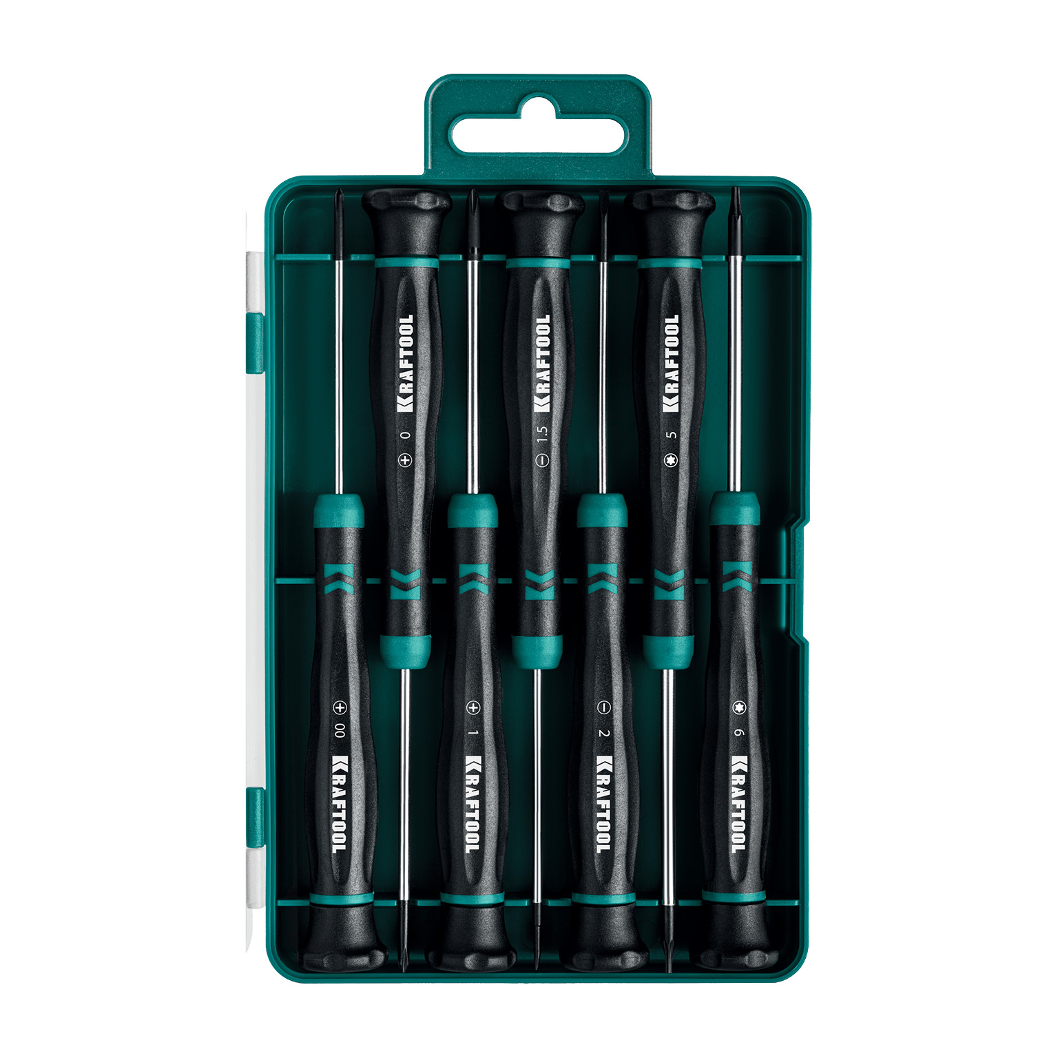KRAFTOOL Precision 7, 7 предм., Набор отверток (25686)