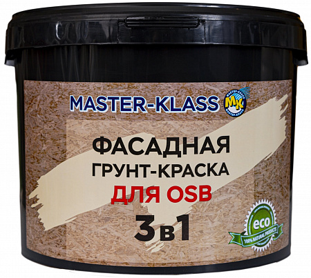 Фасадная грунт-краска для OSB 3 в 1