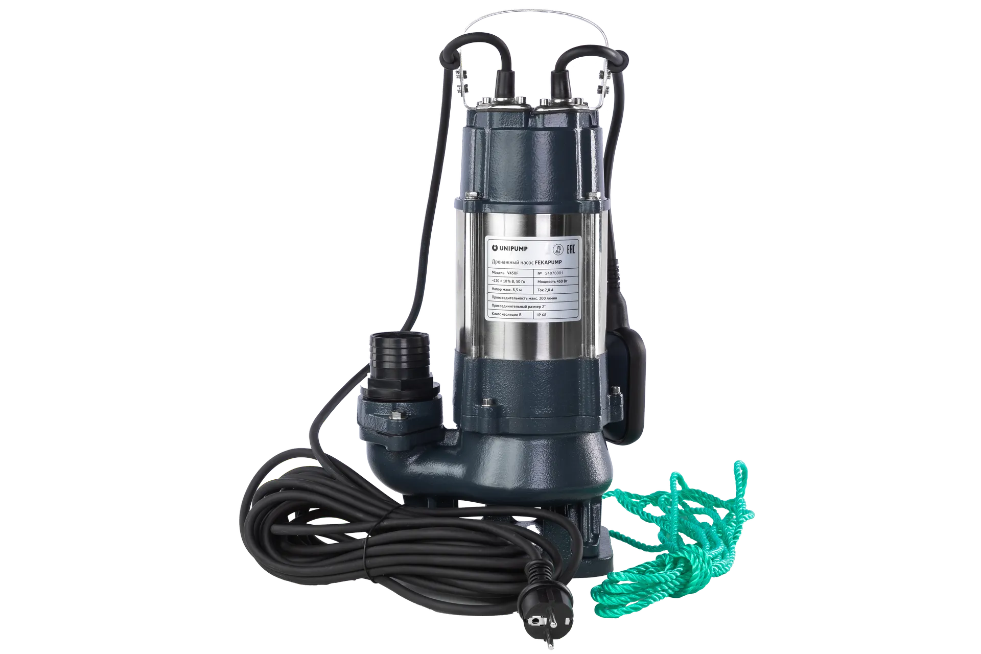 Дренажный насос UNIPUMP FEKAPUMP V450F