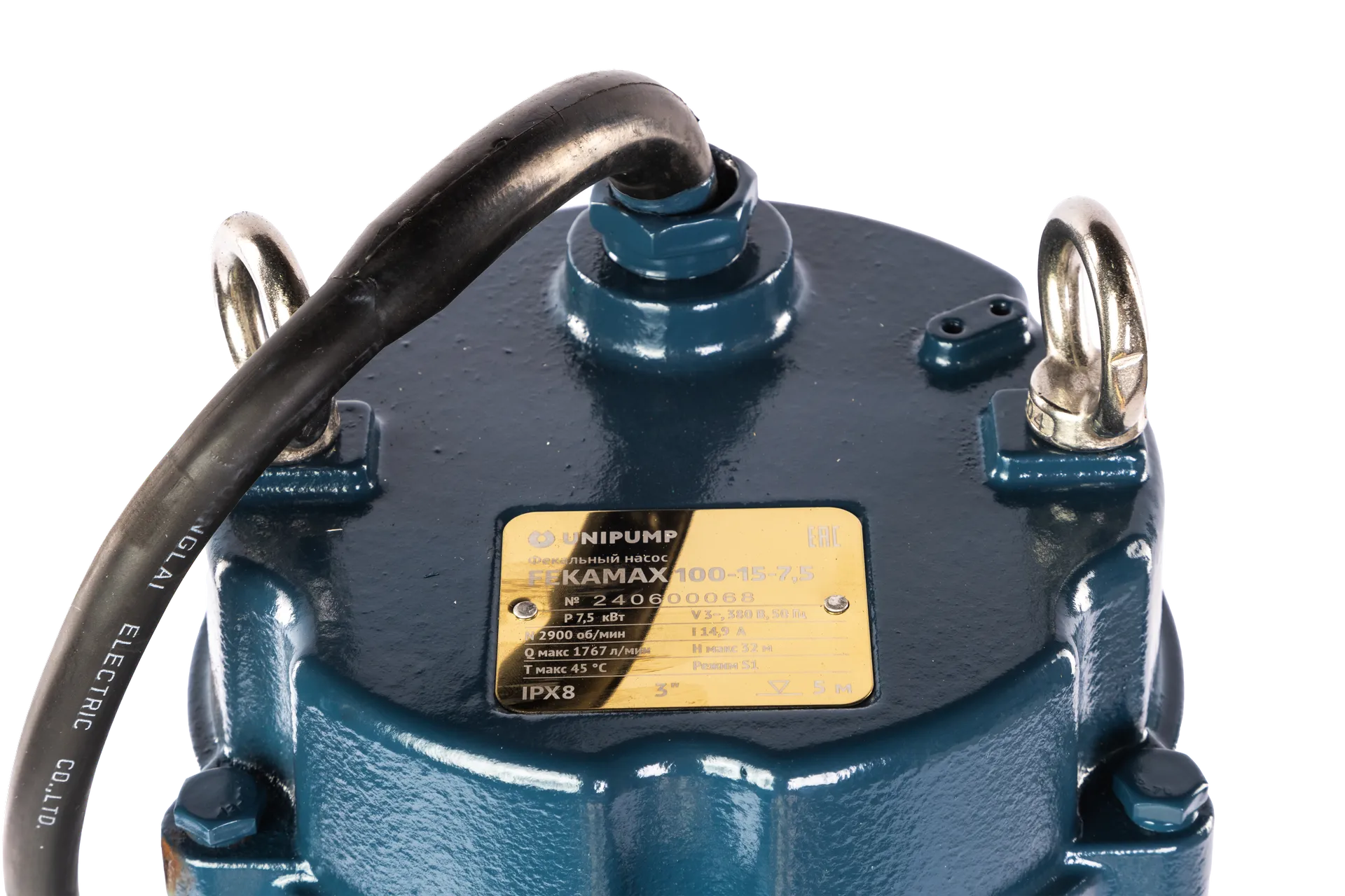 Насос фекальный UNIPUMP FEKAMAX 100-15-7,5