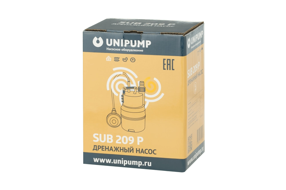 Дренажный насос UNIPUMP SUB 209 P