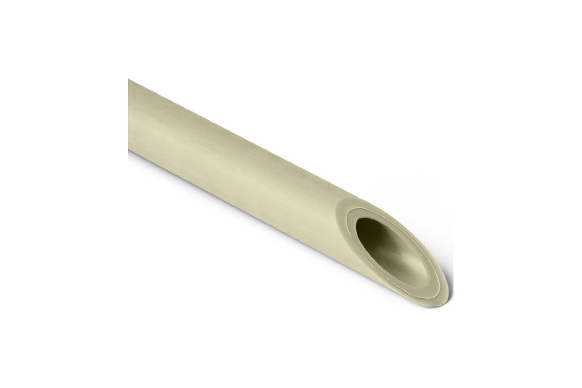 Труба PN25, SDR 6, армированная ПЕРФОРИРОВАННЫМ АЛЮМИНИЕМ по центру. Серый цвет