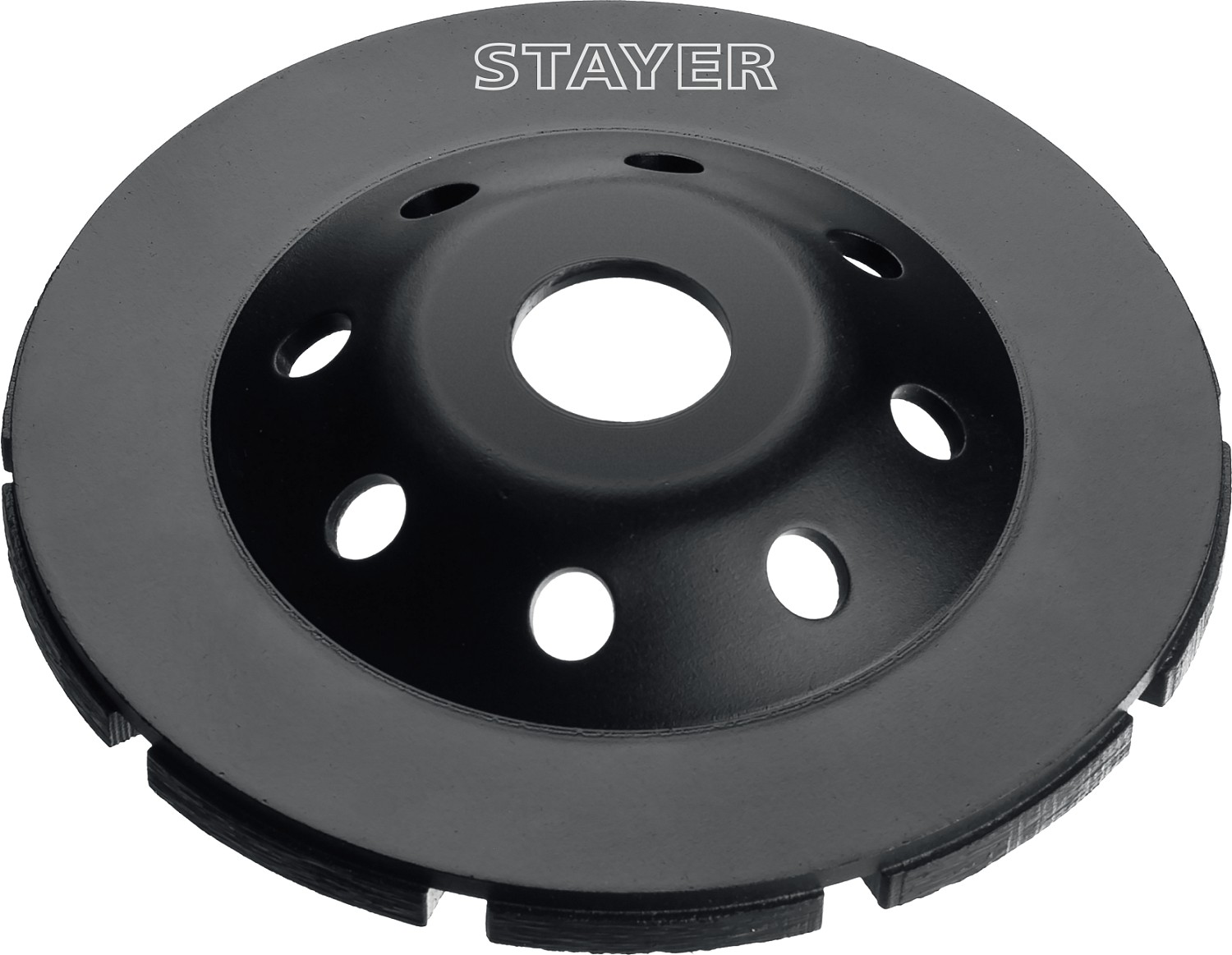 STAYER Double, d 125 мм, двухрядная алмазная чашка (33381-125)