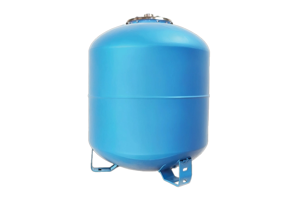 Гидроаккумулятор UNIPUMP 100л вертикальный (фланец - нерж. сталь, верхнее подключение)