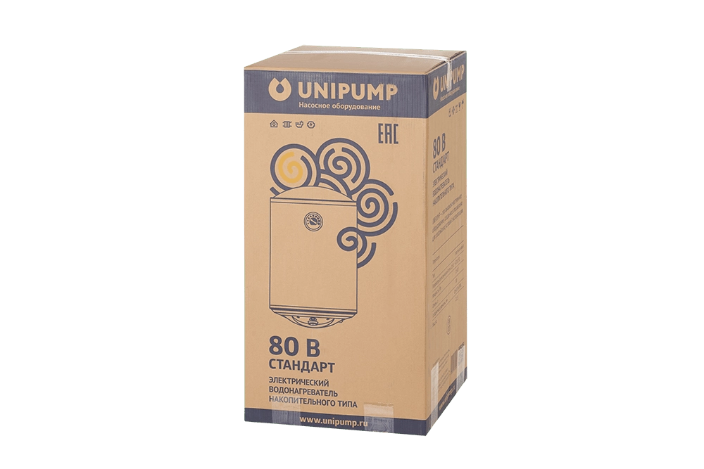 Водонагреватель накопительного типа UNIPUMP СТАНДАРТ 80 В