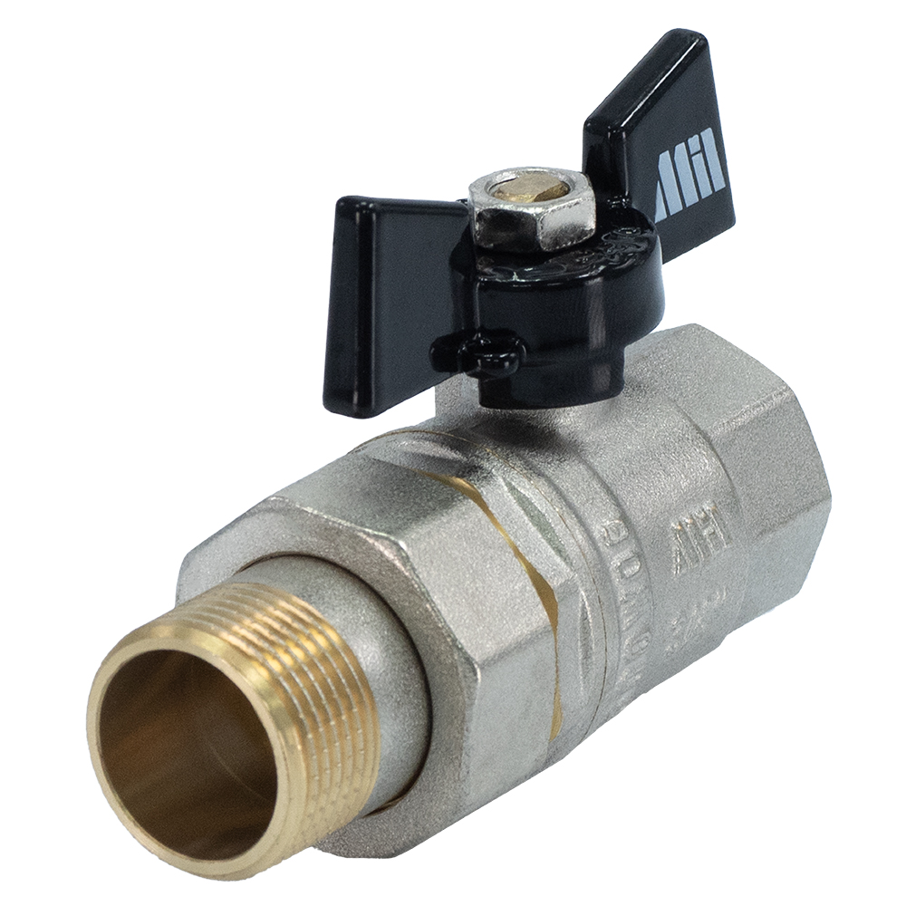 Кран шаровый с накидной гайкой Millennium 3/4"