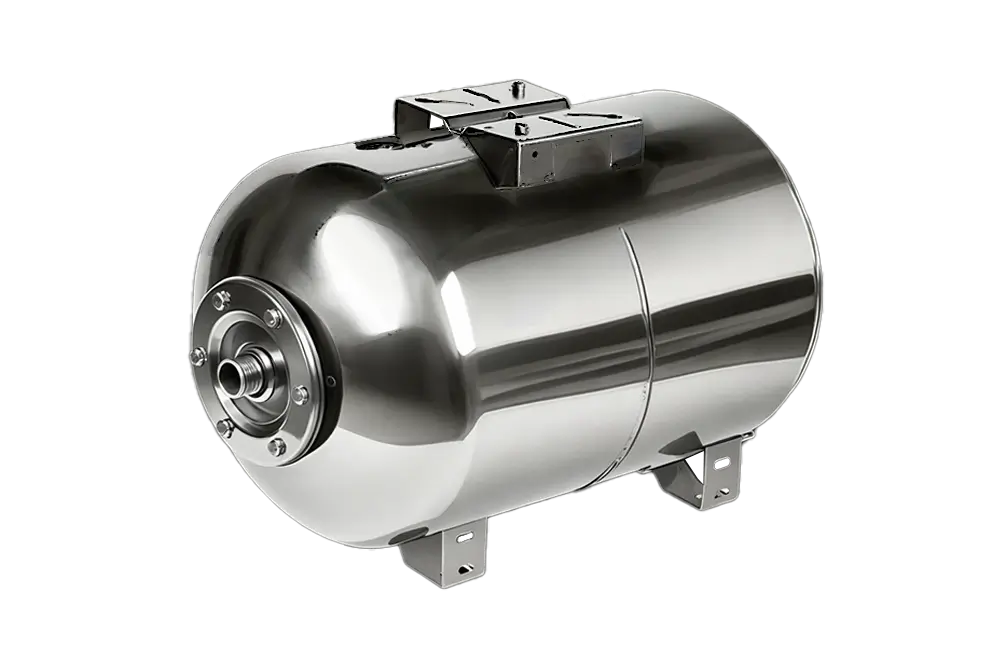 Гидроаккумулятор UNIPUMP 100л (нерж.) горизонтальный