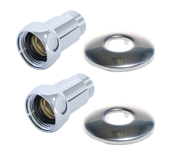 Соединение прямое для полотенцесушителя В/Н (пара) Millennium 3/4"x3/4"