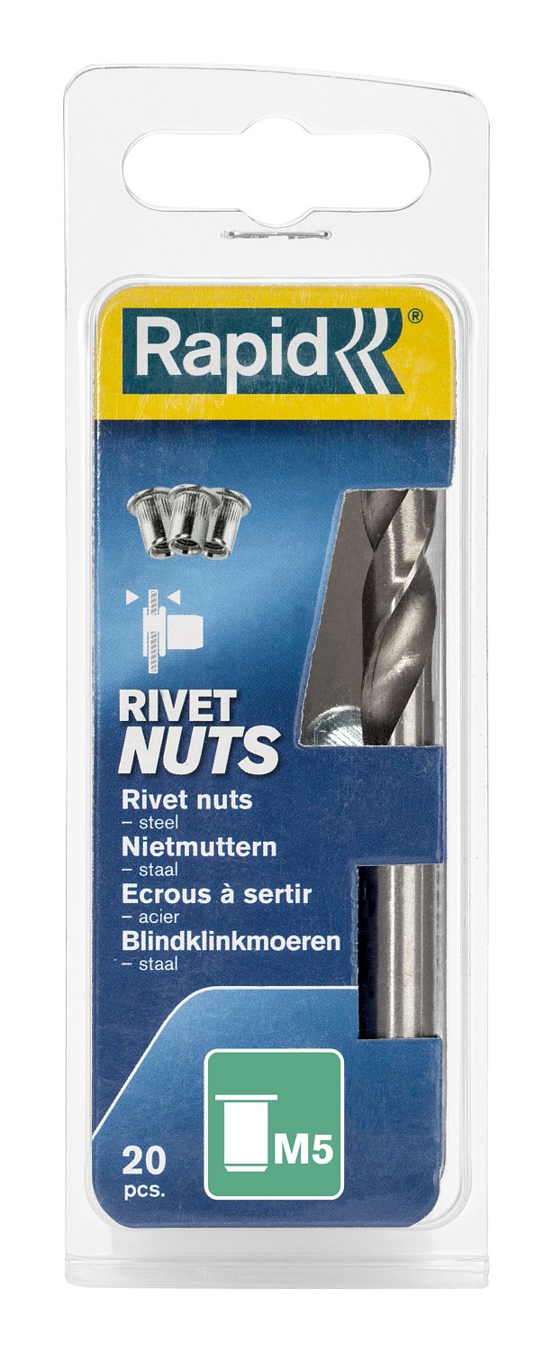 RAPID R:Rivets, М5, 20 шт, нержавеющая заклепка (5000672)