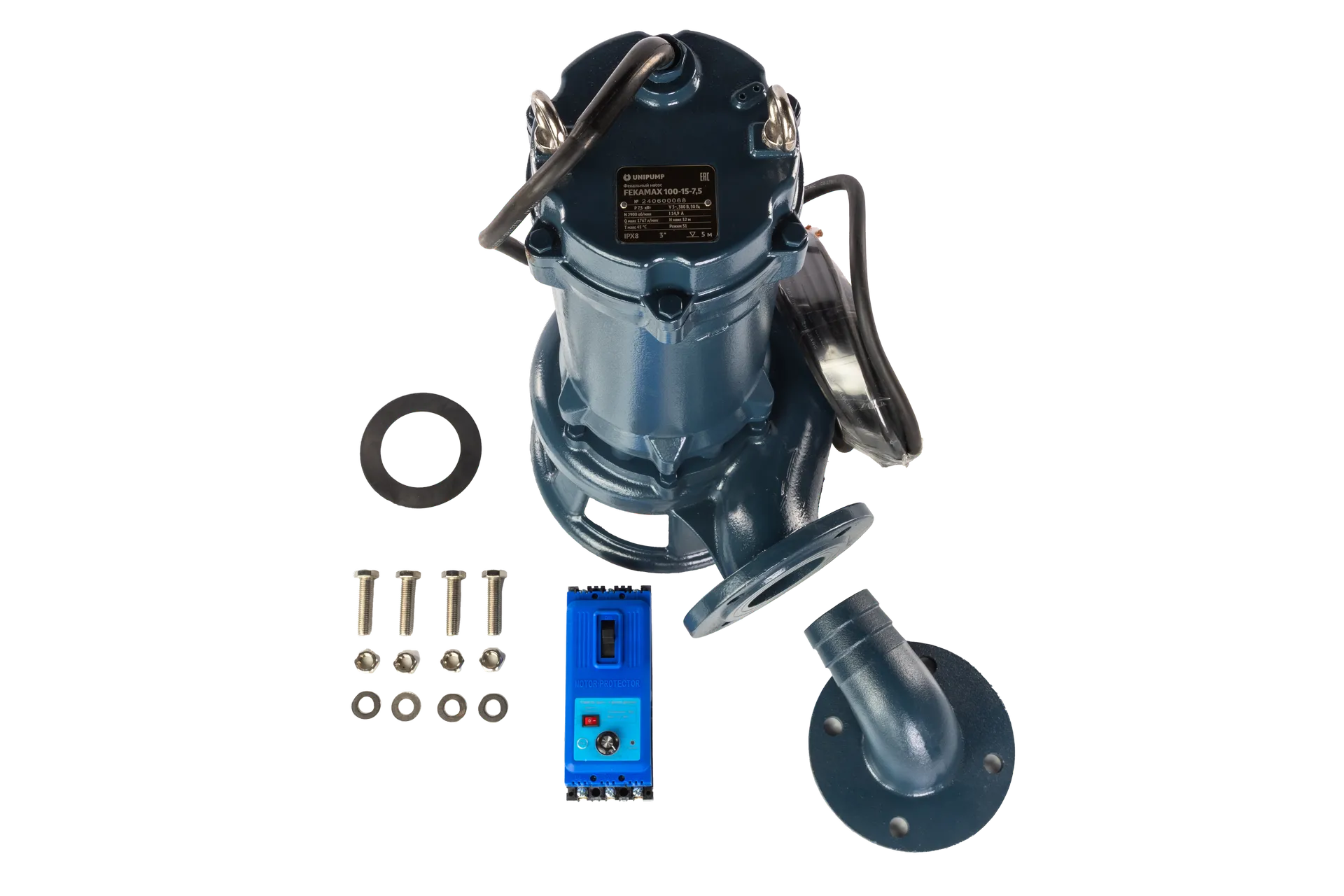 Насос фекальный UNIPUMP FEKAMAX 100-15-7,5