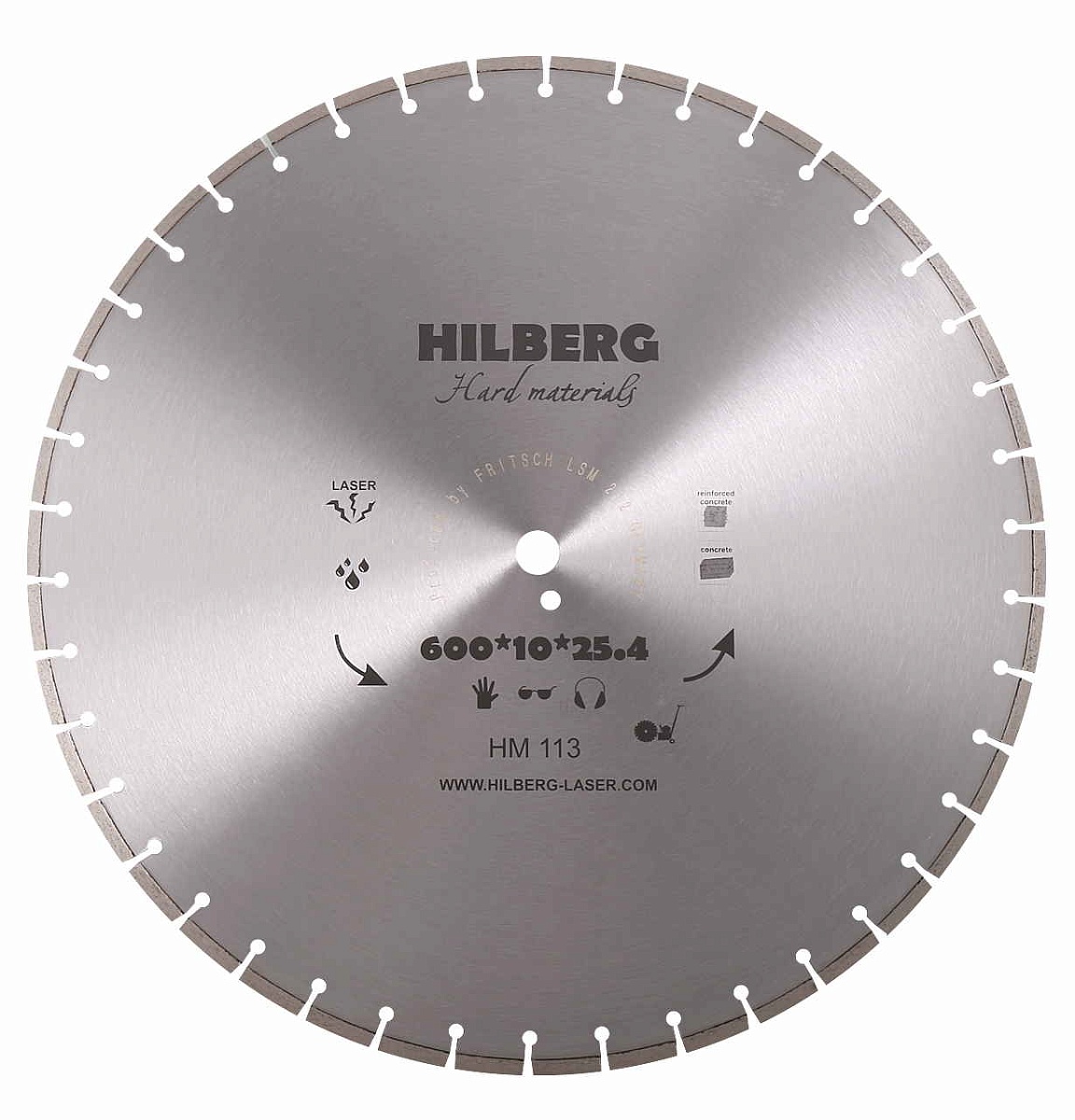 Hilberg сегментный серия Hard Materials Laser
