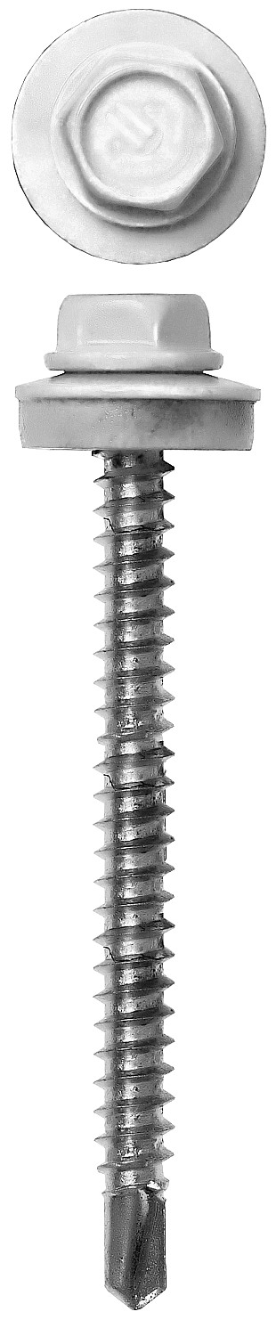 ЗУБР СКД 9003, 70 х 4.8 мм, белый, 800 шт, кровельный саморез, Профессионал (4-300310-48-070-9003)