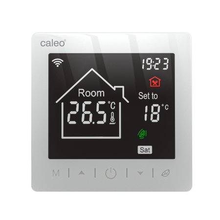 Терморегулятор CALEO C947 Wi-Fi встраиваемый, цифровой, программируемый, 3,5 кВт