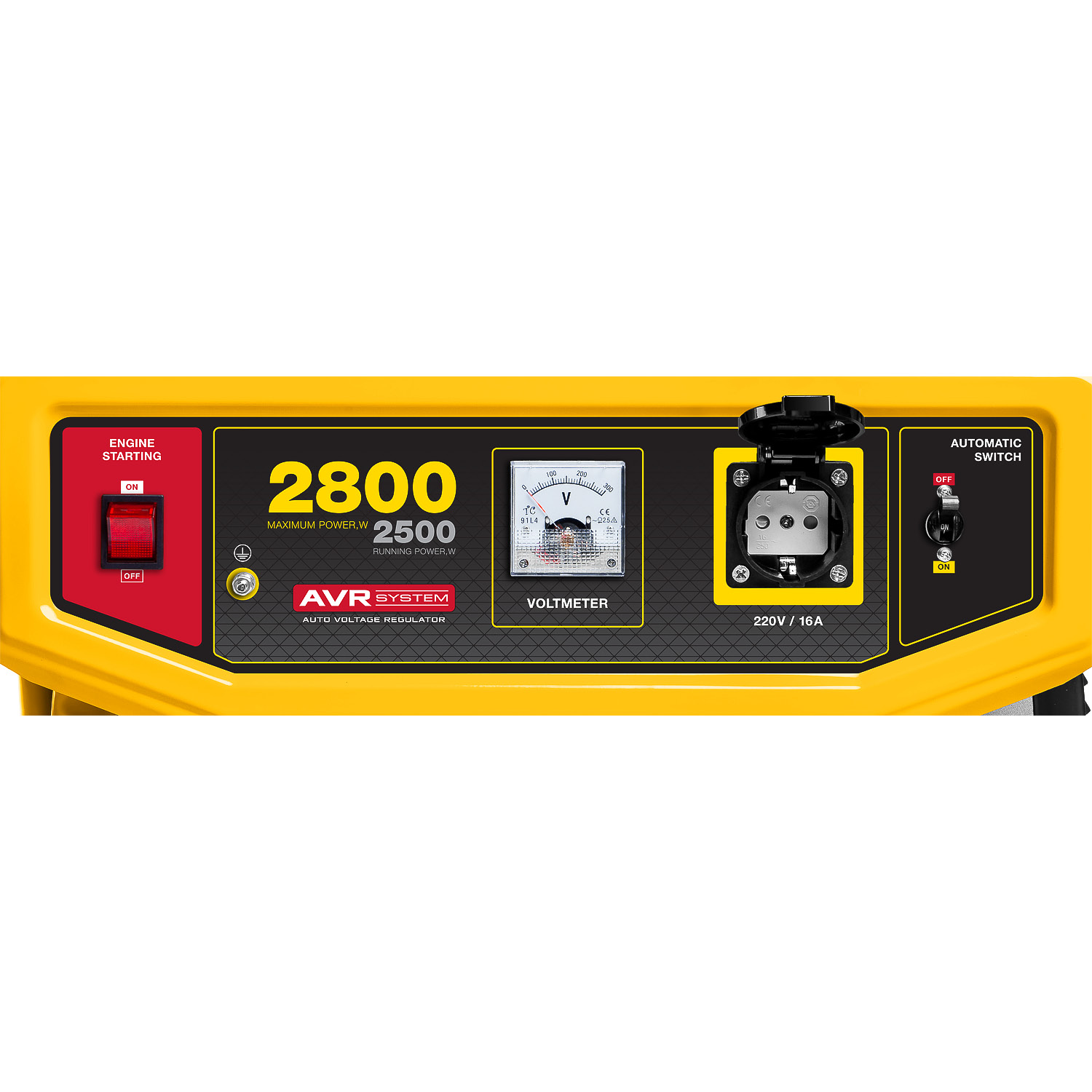 STEHER 2800 Вт, бензиновый генератор (GS-3500)