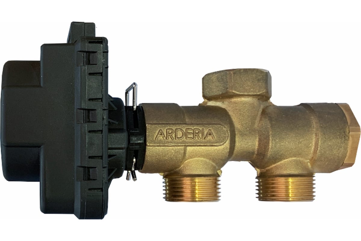 Трехходовой клапан Arderia 3/4” с электроприводом, комплект