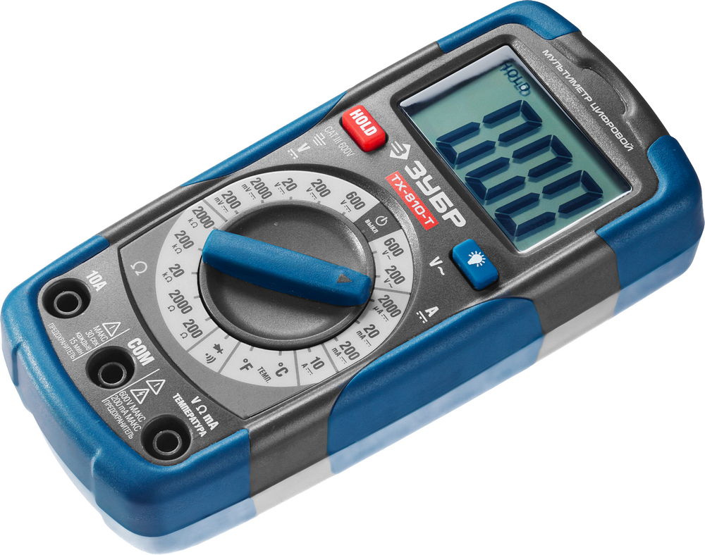 ЗУБР ТХ-810-Т Цифровой мультиметр (59810)