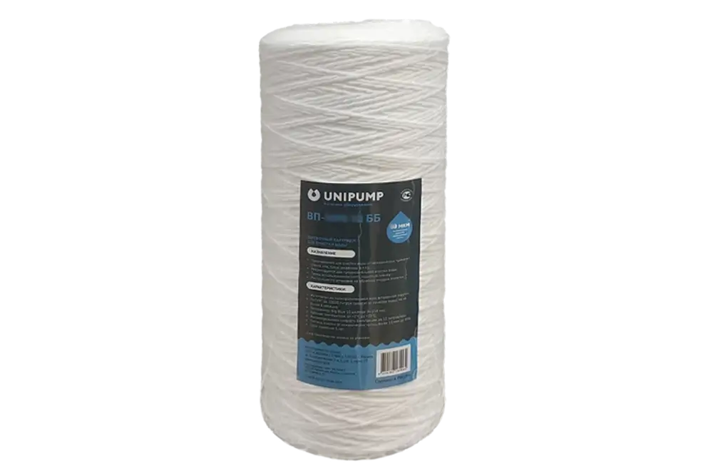 Веревочный картридж Big Blue ВП-10 М (10”, 10 мкм)