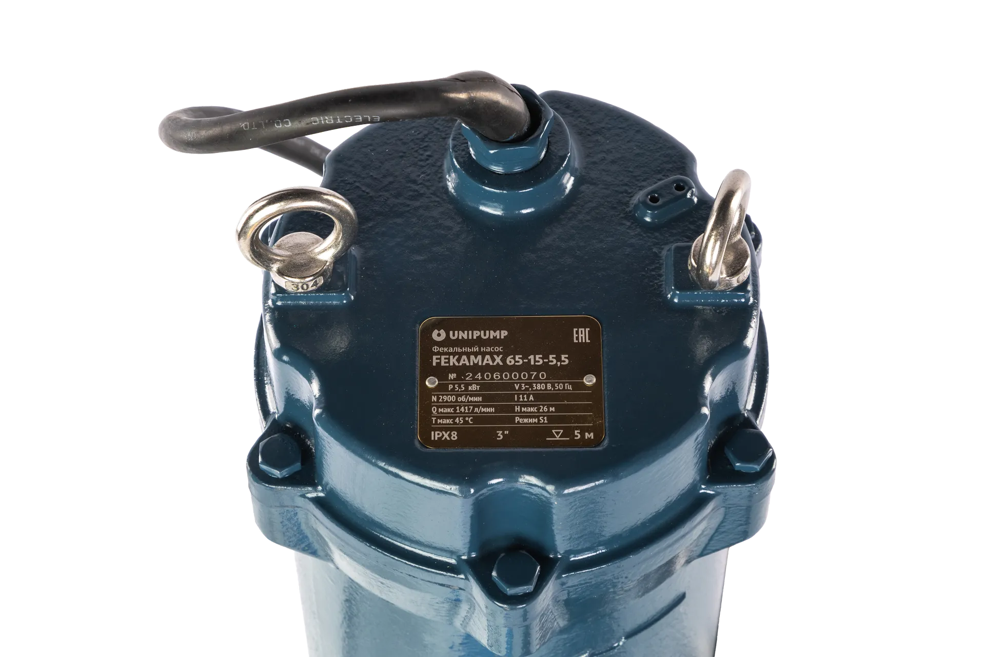 Насос фекальный UNIPUMP FEKAMAX 65-15-5,5