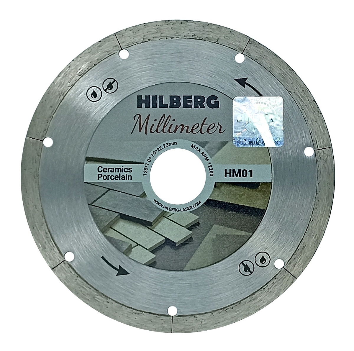 Hilberg сплошной ультратонкий серия Millimeter 1,0 mm