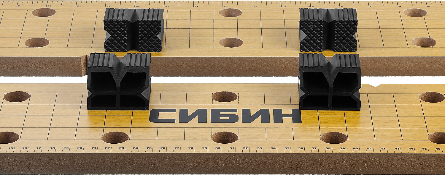 СИБИН 605х635х780 мм, складной столярный верстак (38723)
