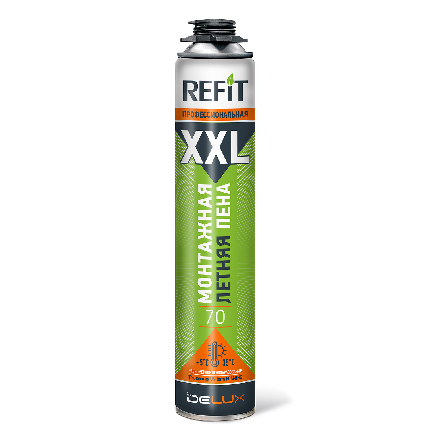 Монтажная пена REFIT XXL профессиональная летняя