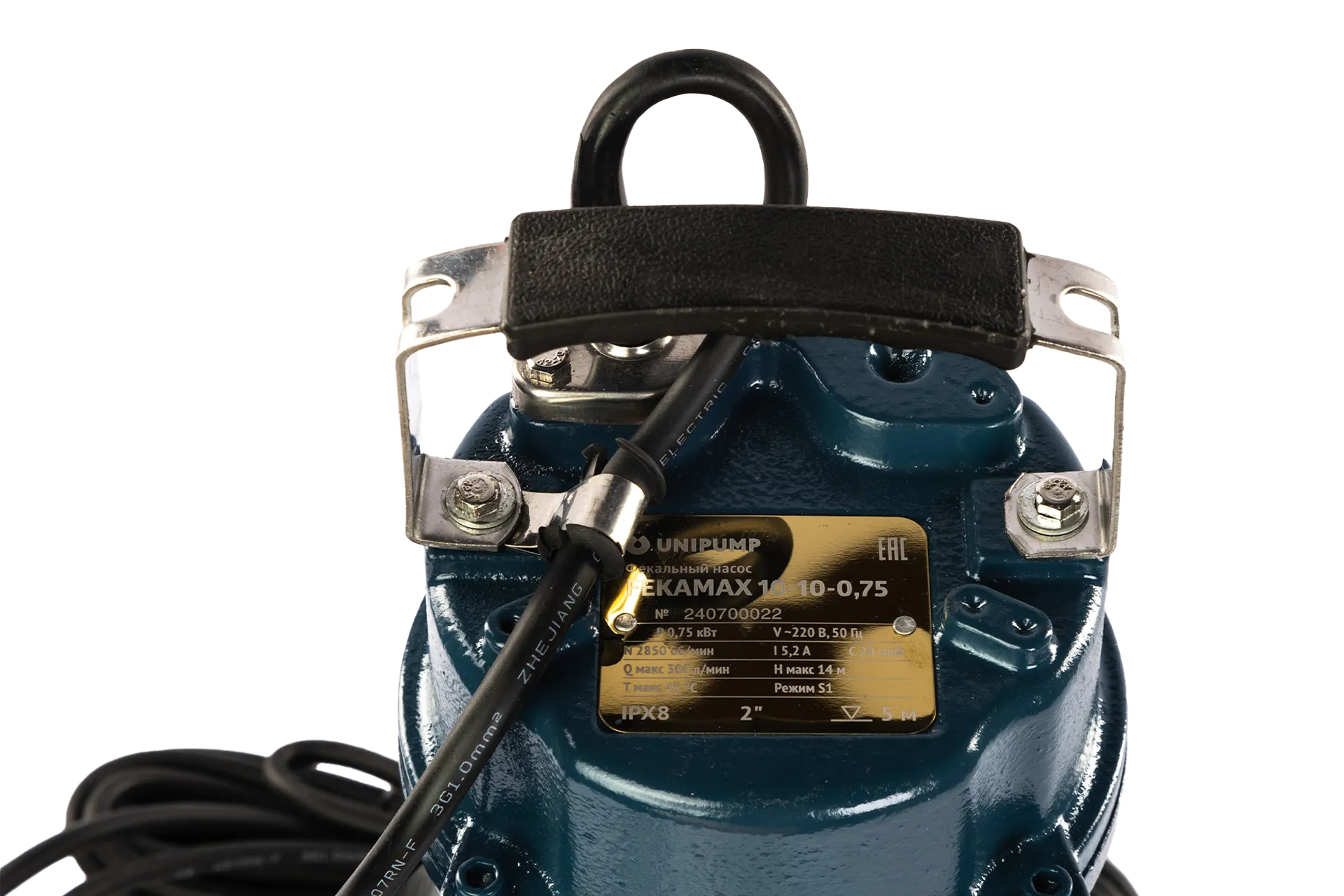 Насос фекальный UNIPUMP FEKAMAX 10-10-0,75