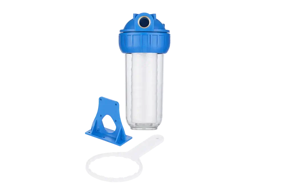 Колба Slim Line 5” CFC-5K (резьба 1") с картриджем NT-5 (50мкм) slim line