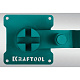 KRAFTOOL 14 EC, острый гиб, на подшипнике, ручной станок для гибки арматуры (23304)