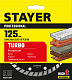 STAYER TURBO, 125 мм, (22.2 мм, 7 х 2.4 мм), сегментированный алмазный диск, Professional (3662-125)