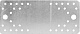 ЗУБР КП-2.0, 210 x 90 x 2 мм, цинк, крепежная пластина (310236-210-90)